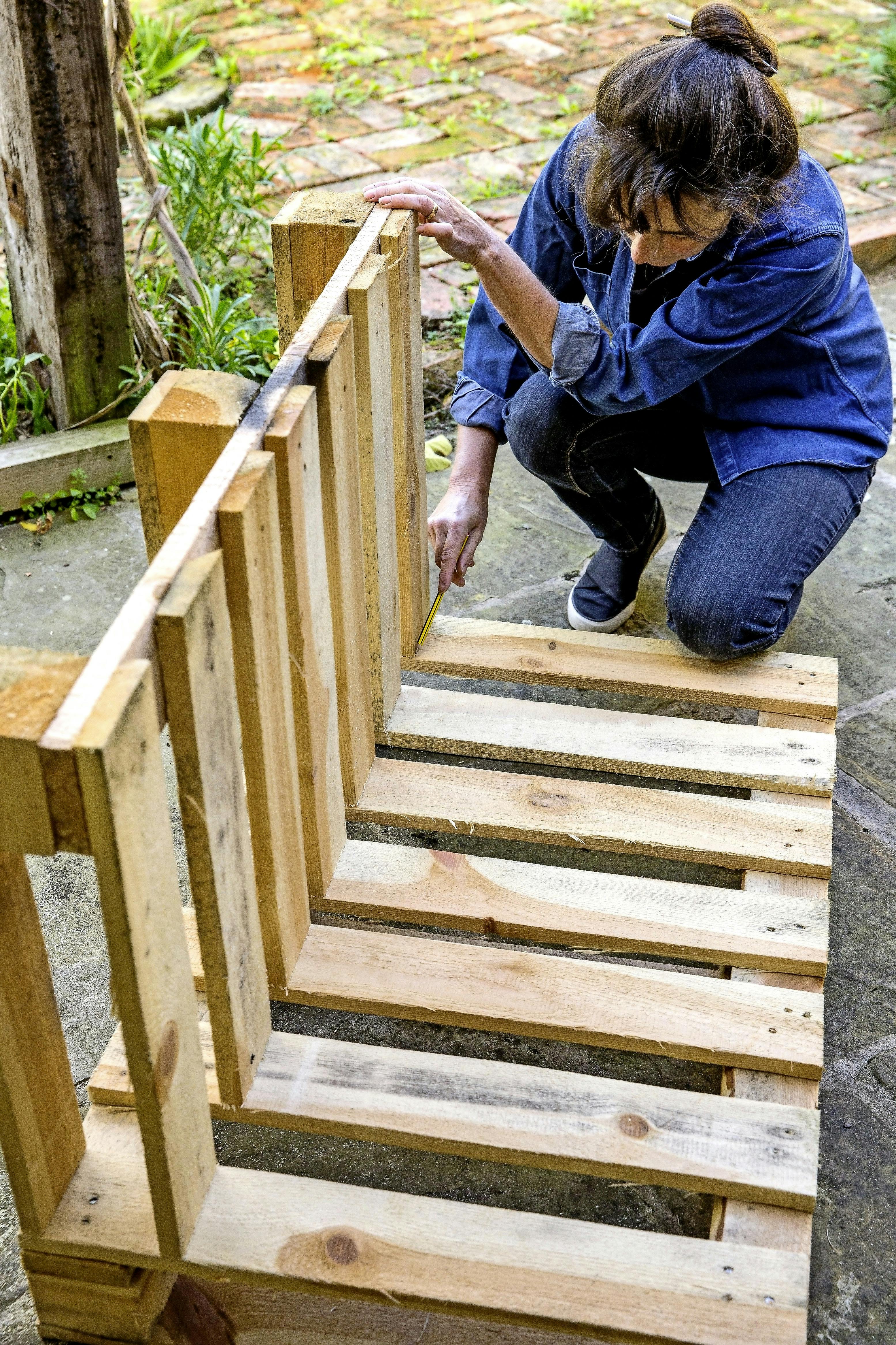 Bike rack made from pallets new arrivals